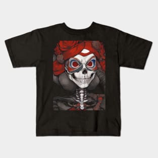 Rebellion and Bones: Exploring the Edgy Charm of Skull Art Kids T-Shirt